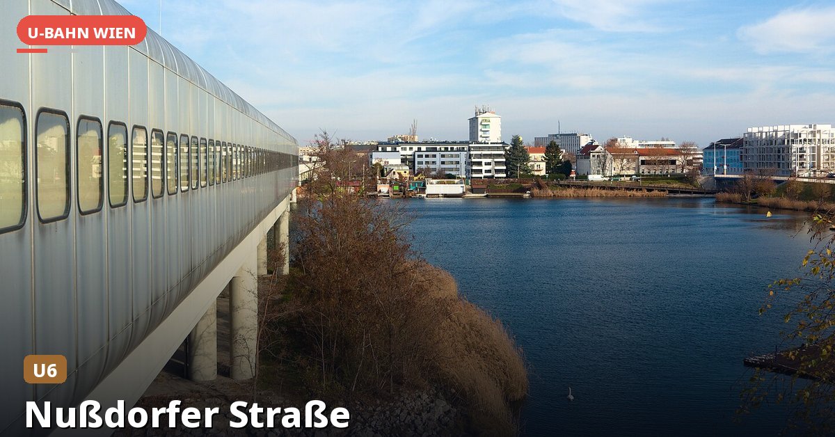 U-Bahn-Station Nußdorfer Straße in Wien — Linie U6