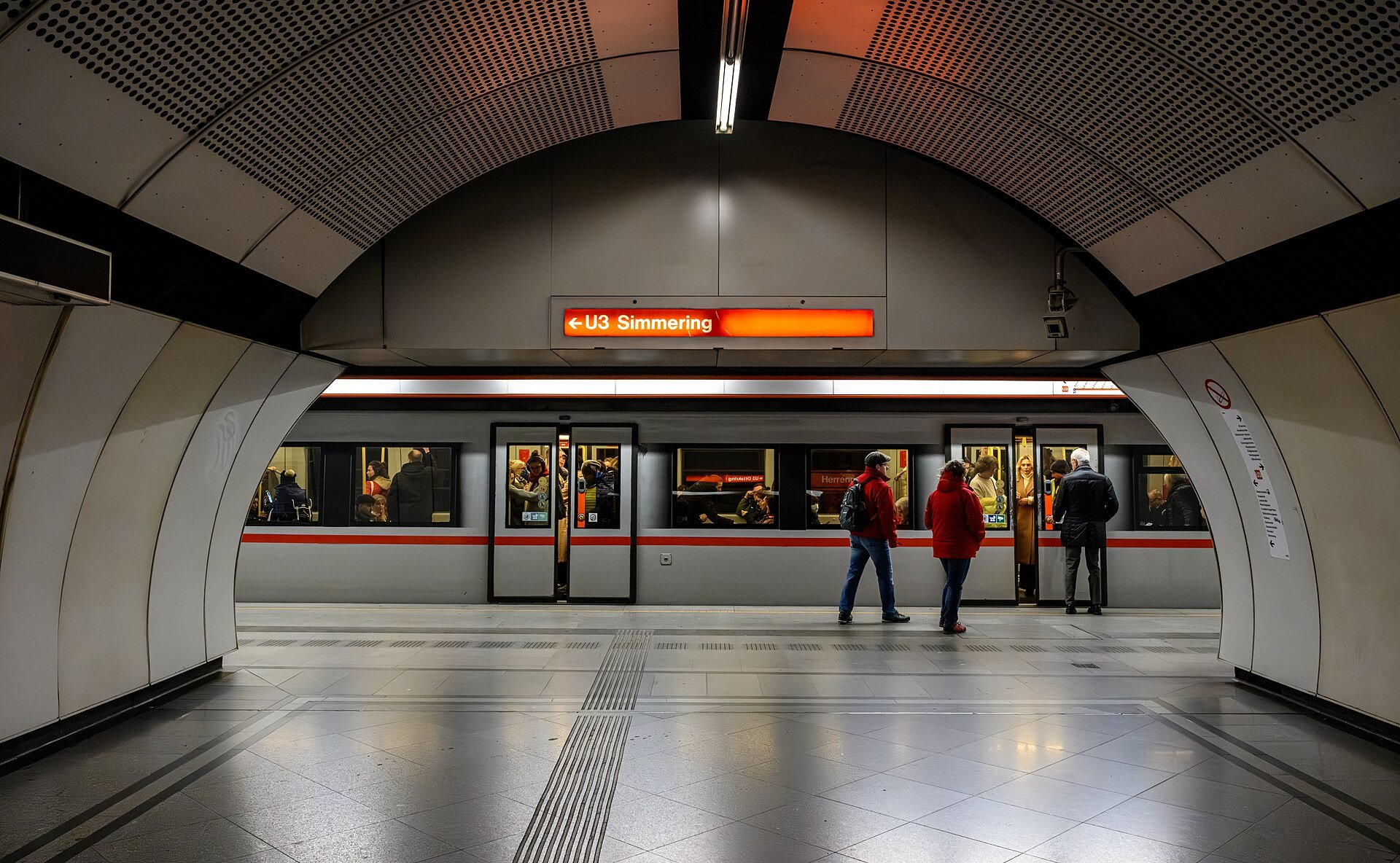 U3 line of the Vienna U-Bahn — Ottakring ↔ Simmering